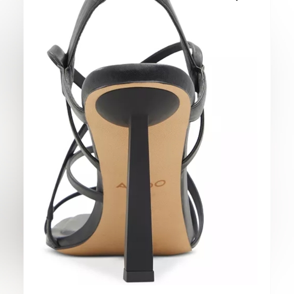 Alto Amelia NWT Black Slender Elegant Sandals - Picture 3 of 7